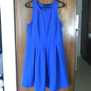Cynthia rowley blue flare dress